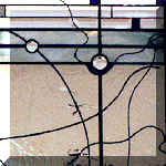 Interior Stained Glass Door Detail